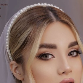 تصویر لنز زیبایی و طبی با دیامتر 14.8 میل رنگ پیرل دهب Dahab Coloured Contact Lenses