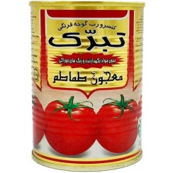 تصویر رب گوجه فرنگی تبرک مقدار 400 گرم 