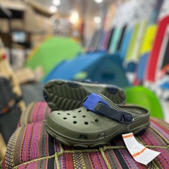 تصویر صندل کراکس مدل آلترین رنگ سبز لجنی 