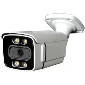 تصویر دوربین مدار بسته بولت فلزی ۵مگاپیکسل دید درشب رنگی CCTV BULETE WARM LIGHTE