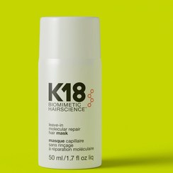 تصویر ماسک مو ترمیم کننده مولکولار ریپیر موی اسیب دیده کی 18 molecular Repair damaged hair hair mask K18