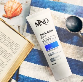 تصویر کرم ضدآفتاب مناسب پوست چرب (MND)spf50 