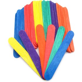 تصویر چوب بستنی رنگی 