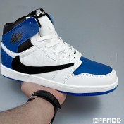 تصویر کتونی نایک ایر جردن تراویس Nike Air Jordan 1 Travis ساقدار 