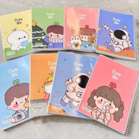 تصویر دفتر خط‌دار 