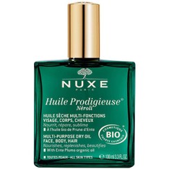 تصویر روغن مو نوکس Huile Prodigieuse Neroli حجم ۱۰۰ میلی لیتر مناسب انواع مو 