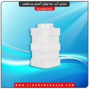 تصویر مخزن آب 150 لیتری آسان رو مکعبی سه لایه آنتی باکتریال تهران پلیمر یارا 