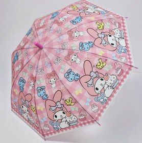 تصویر چتر بچگانه کورومی - صورتی 