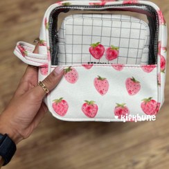تصویر کیف آرایش دوتیکه توت فرنگی 