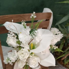 تصویر دسته گل ژورنالی شیپوری 