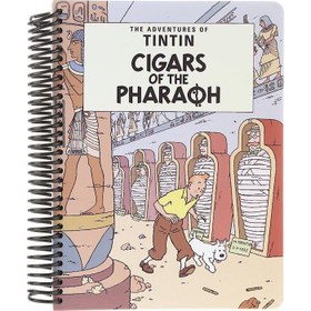 تصویر دفتر برنامه ریزی سیمی 80 برگ لانگو طرح Tin Tin Cigars Of The Pharaoh کد 4891 