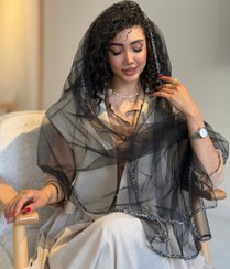 تصویر شال تور حاشیه دار 