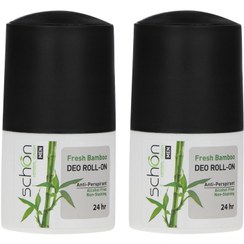 تصویر رول ضد تعریق شون مدل fresh bambo حجم 50 میلی لیتر مجوعه دو عددی 