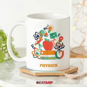 تصویر ماگ فیزیک طرح Physics Elements 