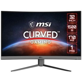 تصویر نمایشگر گیمینگ ام سی ای مدل G32C4 E2 سایز 32 اینچ MSI G32C4 E2 FHD VA LED 32" Gaming Manitor