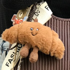 تصویر آویز کیف(چارم بگ) کروسان 