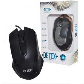 تصویر موس سیم دار اقتصادی دیتکس پلاس DETEX+ MD-10 (DETEX MD-10 Wired Mouse)