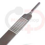 تصویر دسته تیغ جراحی مدل S شماره 3 ا دسته تیغ بیستوری(اسکالپل) شماره‌3 دسته تیغ بیستوری(اسکالپل) شماره‌3