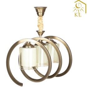 تصویر لوستر فنری سه شعله Loster