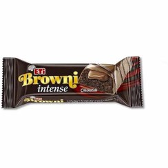 تصویر کیک براونی اینتنس اتی وزن ۵۰ گرم با روکش شکلاتی 