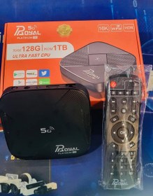 تصویر 34Royal Platinum TV Box 2024: Android 16 WiFi 6 5G Bluetooth 128GB RAM 1TB ROM 16K Resolution Elevate Your Streaming Experience with a Free 1-Year Subscription!34 - ارسال 15 الی 20 روز کاری 