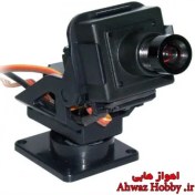 تصویر پایه براکت مانت مینی دوربین FPV سروو خور دو محوره-بدون دوربین و سروو - Camera mini mount holding bracket - فروشگاه رباتیک اهواز هابی | خرید کوادکوپتر، ساخت مولتی روتور 