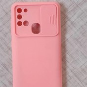 تصویر قاب ژله ای با محافظ لنز دوربین کشویی SAMSUNG A21S 