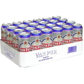 تصویر ماءالشعیر کلاسیک ون پور 500 میلی لیتر – باکس 24 عددی VAN PUR Classic Non Alcoholic Beer 500 ml