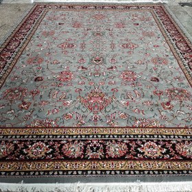 تصویر فرش 12 متری کاشان تخفیفی طرح افشان فیلی 