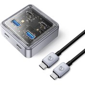 تصویر هاب USB 3.2 اوریکو مدل XHJ2U2C-G2 با ۴ پورت Type-C 