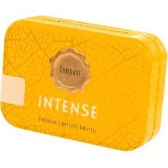 تصویر خوشبوکننده دهان با طعم لیمو نعنا کمپاس چرمی ۵۰ عددی | Compass Intense 