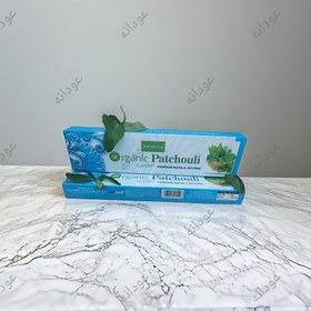 تصویر عود خوشبو کننده شاخه ای ناندیتا NaNDITa مدل دست ساز پچولی (نعنا هندی) Patchouli - جعبه 50گرمی (20تا25 شاخه) Patchouli