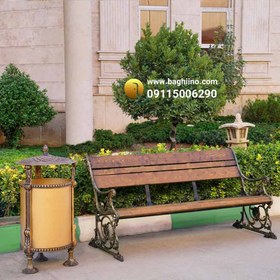 تصویر نیمکت چدنی کد 5012 