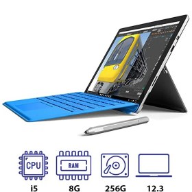 تصویر تبلت مایکروسافت کیبورد دار (استوک) Surface Pro 4 | 8GB RAM | 256GB | I5 Microsoft Surface Pro 4 (Stock)