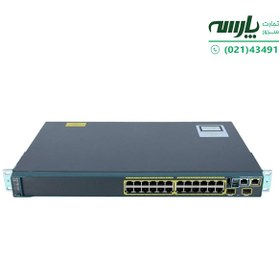 تصویر سوئیچ سیسکو مدل WS-C2960S-24PD-L استوک Cisco WS-C2960S-24PD-L 24Port Switch Stock