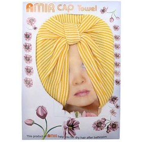 تصویر حوله سر حمام 