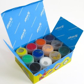 تصویر گواش ۱۲ رنگ آریا 