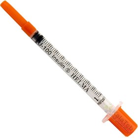 تصویر سرنگ انسولین سر خود 