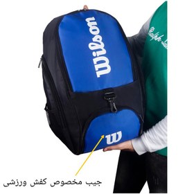 تصویر کوله پشتی ورزشی مدل 606 - آبی 