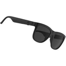 تصویر عینک آفتابی هوشمند و هندزفری بلوتوث ایکس او (xo-e6 smart bluetooth glasses) مشکی عینک آفتابی پلاریزه مدل مدل XO-E6