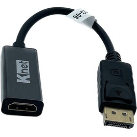 تصویر تبدیل Display Port به HDMI کی نت مدل K-CODP2HD2 ا V-net V-COMDP2HD Mini Display to HDMI Converter V-net V-COMDP2HD Mini Display to HDMI Converter