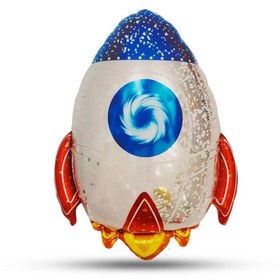 تصویر بادکنک فویلی موشک 