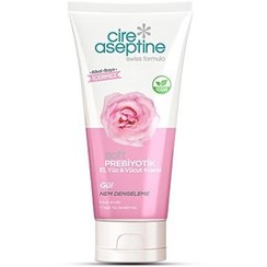 تصویر کرم مرطوب کننده تیوپی آسپتین حاوی عصاره گل رز Aseptine tube moisturizing cream containing rose extract