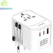 تصویر شارژر ۳ پورت فست مسافرتی الدینیو مدل Z6 ldnio-z6-3-port-fast-travel-charger