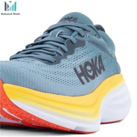 تصویر کفش مردانه هوکا باندی 8 مدل Hoka Bondi 8 X-WIDE 1127955 GBMS سایز 45 