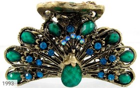 تصویر گل سر طرح طاووس کد 1993 