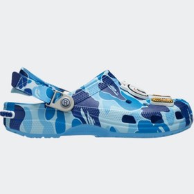 تصویر کراکس bapeآبی crocs bape blue