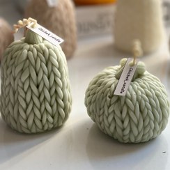 تصویر شمع کدو بافت 