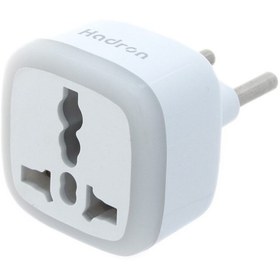 تصویر مبدل 3 به 2 چراغدار هادرون مدل Hadron A10-1 Hadron A10 Surge Protector and Adaptor