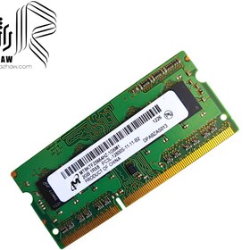 تصویر رم لپ تاپ DDR3 تک کاناله 1333مگاهرتز CL9 میکرون مدل 10600S ظرفیت 2 گیگابایت 
